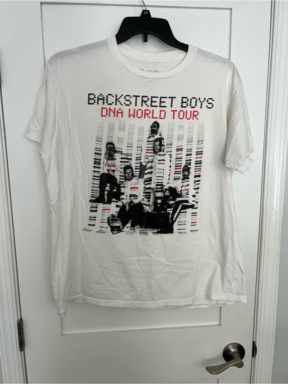 Back Street Boys DNA World Tour Graphic Tee - White